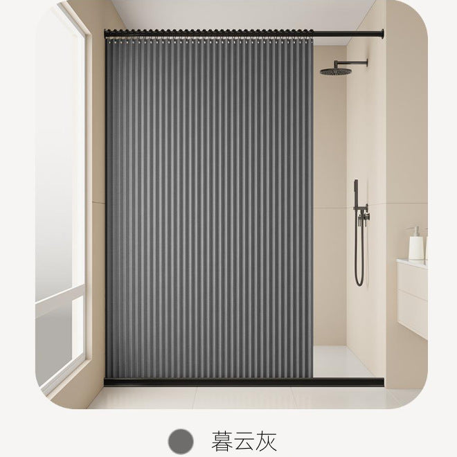 Textured Privacy Shower Curtain Stornfield