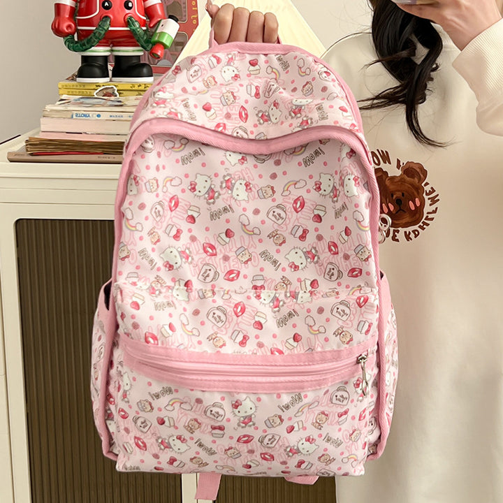 Backpack with Fun Character Design Stornfield