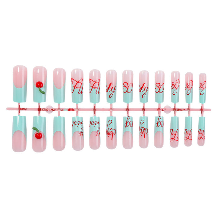 Whimsical Press-On Nail Set Stornfield