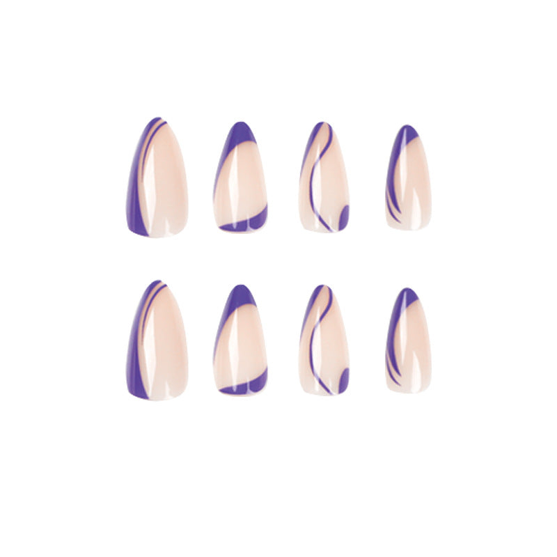 Artificial gel nails with elegant design Stornfield