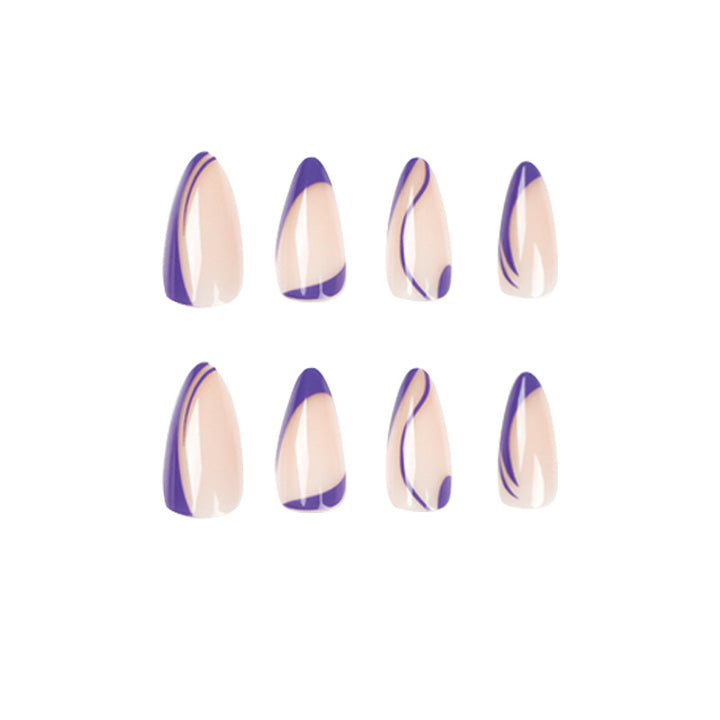 Artificial gel nails with elegant design Stornfield