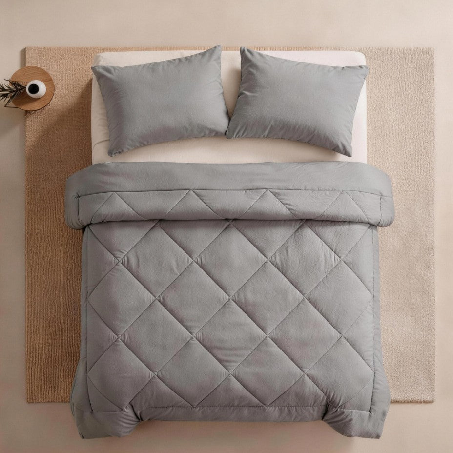 Luxurious Quilted Comforter Set Stornfield