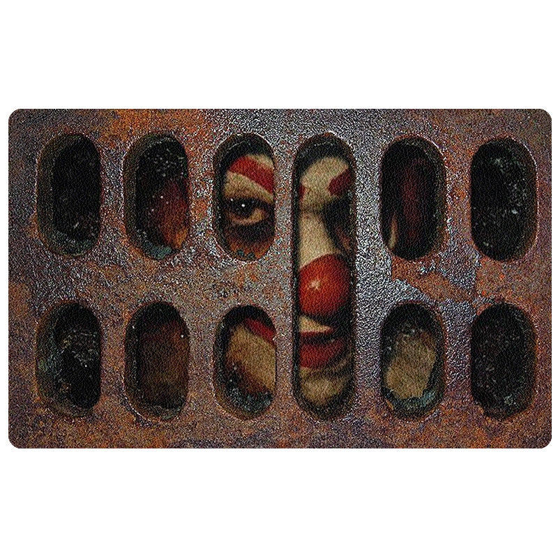 Halloween-Themed Bathroom Mat