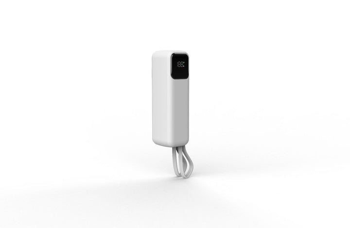 Portable power bank with integrated wireless charging function and LCD display Stornfield