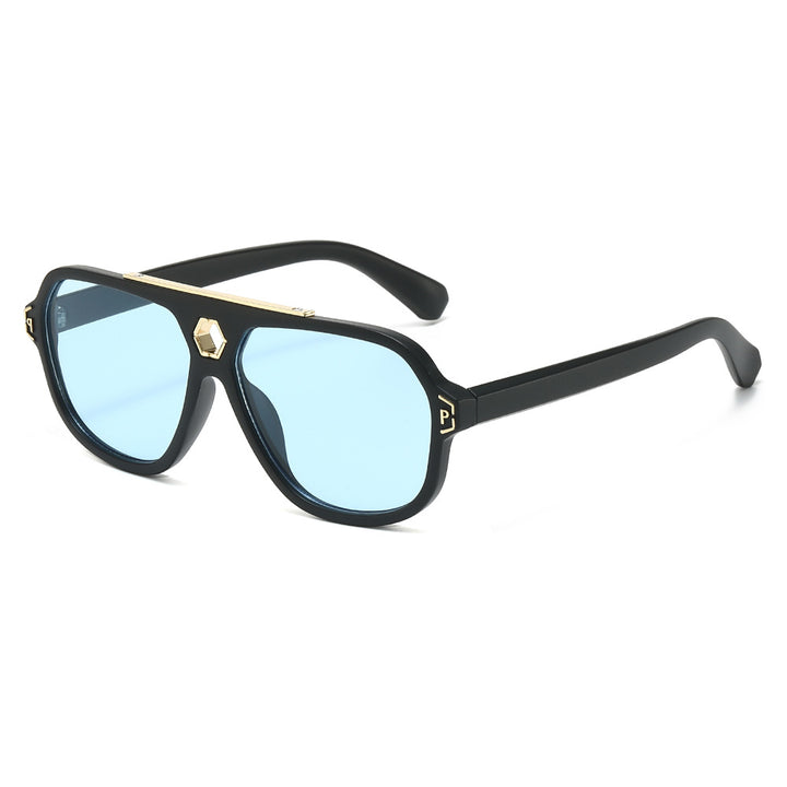 Statement Geometric Shield Sunglasses Stornfield