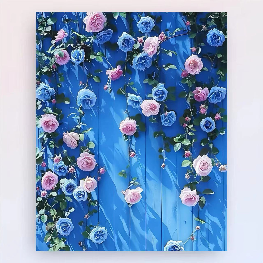 Contemporary Lotus Floral Canvas Art Print Stornfield