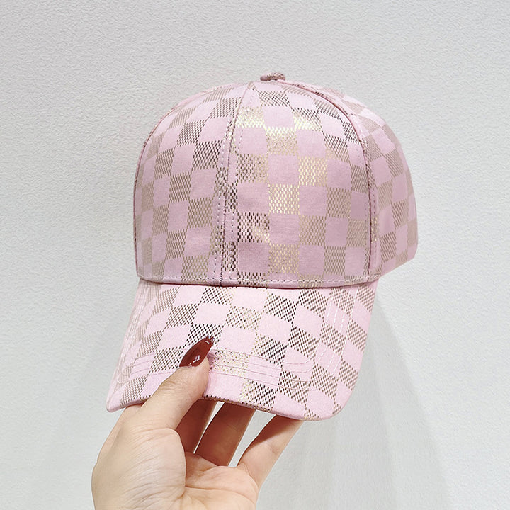 Women's Mesh Checkered Baseball Cap Stornfield