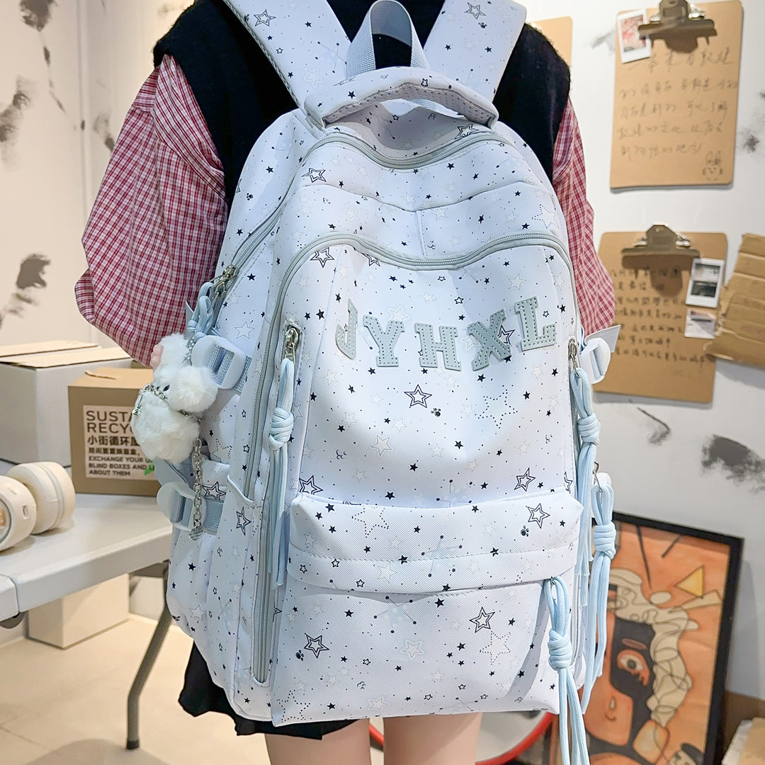 Star-Printed Casual Backpack Stornfield 1791205964