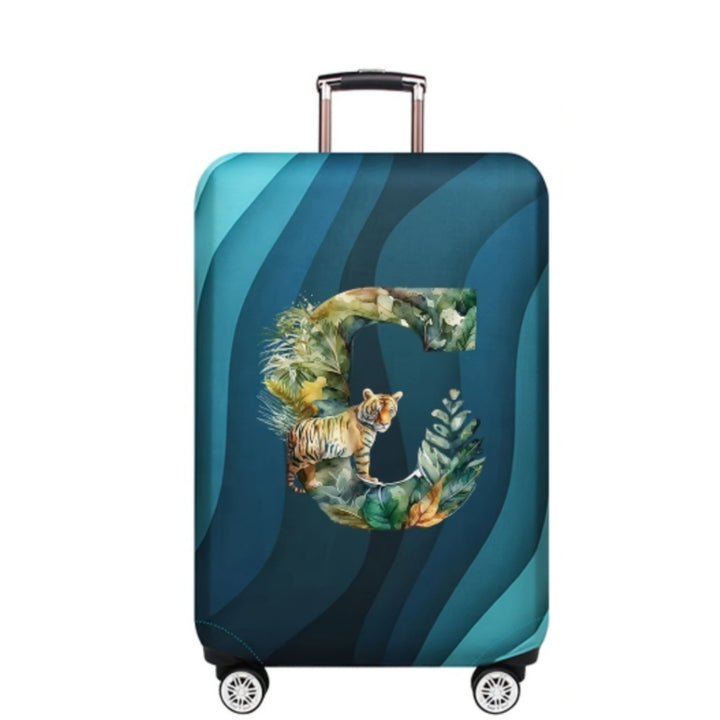 Women's hard-shell suitcase with stylish tiger design Stornfield