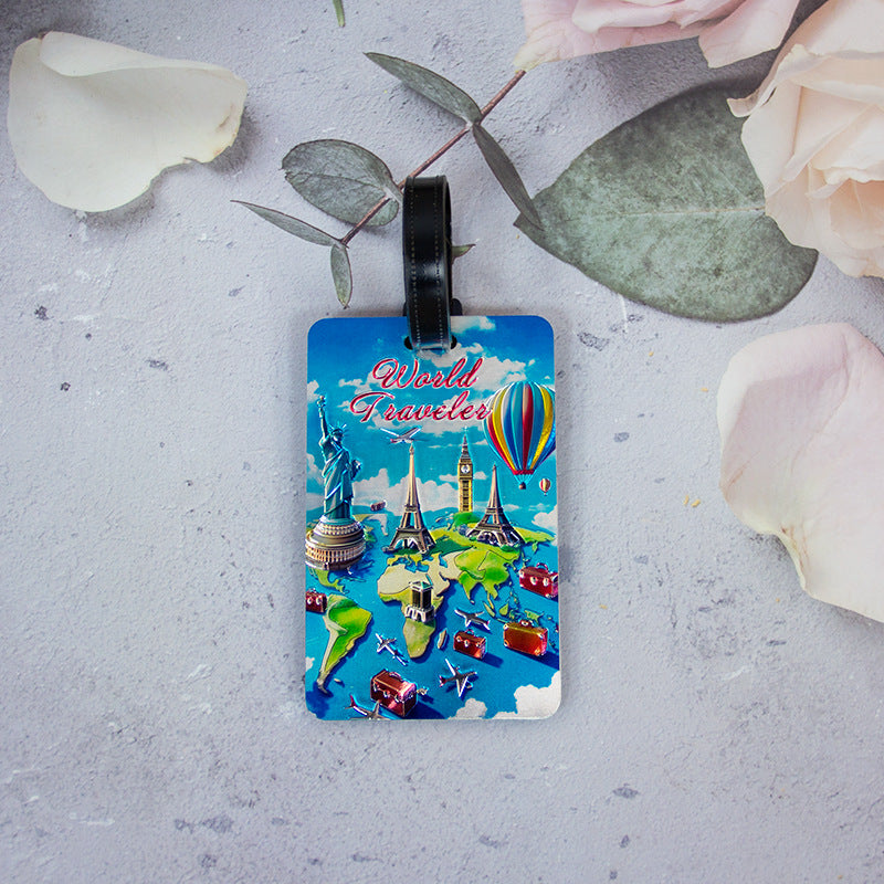 Artistic Travel Luggage Tag Stornfield