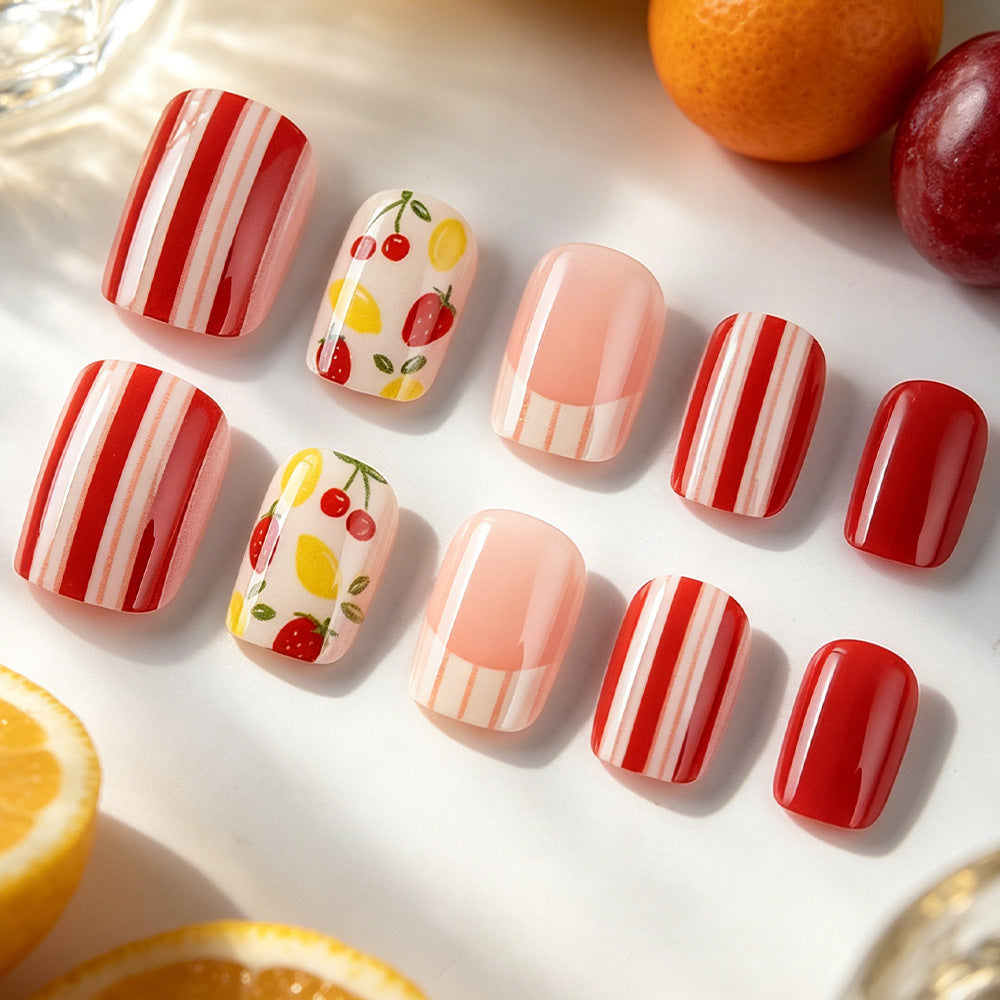 Trendy Fruit-Themed Nail Art Stornfield