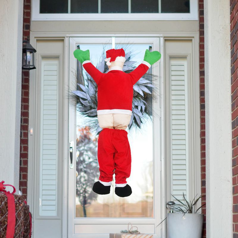 Inflatable Santa Claus with movable arms