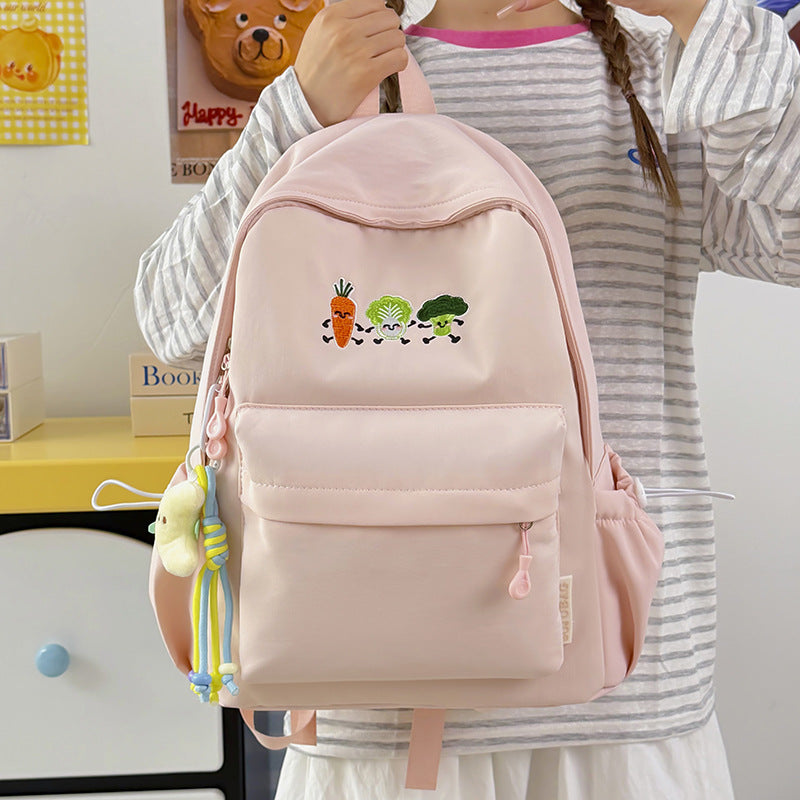 Casual Animated Vegetable-Themed Backpack Stornfield