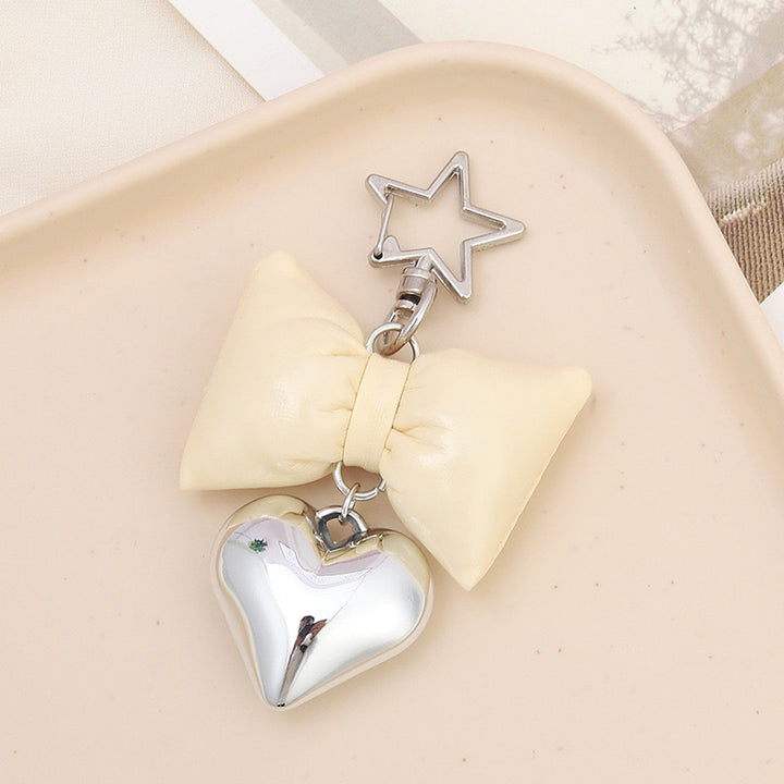Cute Bow and Heart Keychain Stornfield