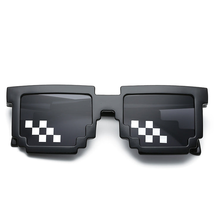 Women's eye-catching pixel-pattern sunglasses Stornfield