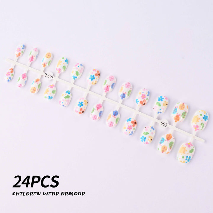 Children's Fun-Themed Press-On Nail Set Stornfield