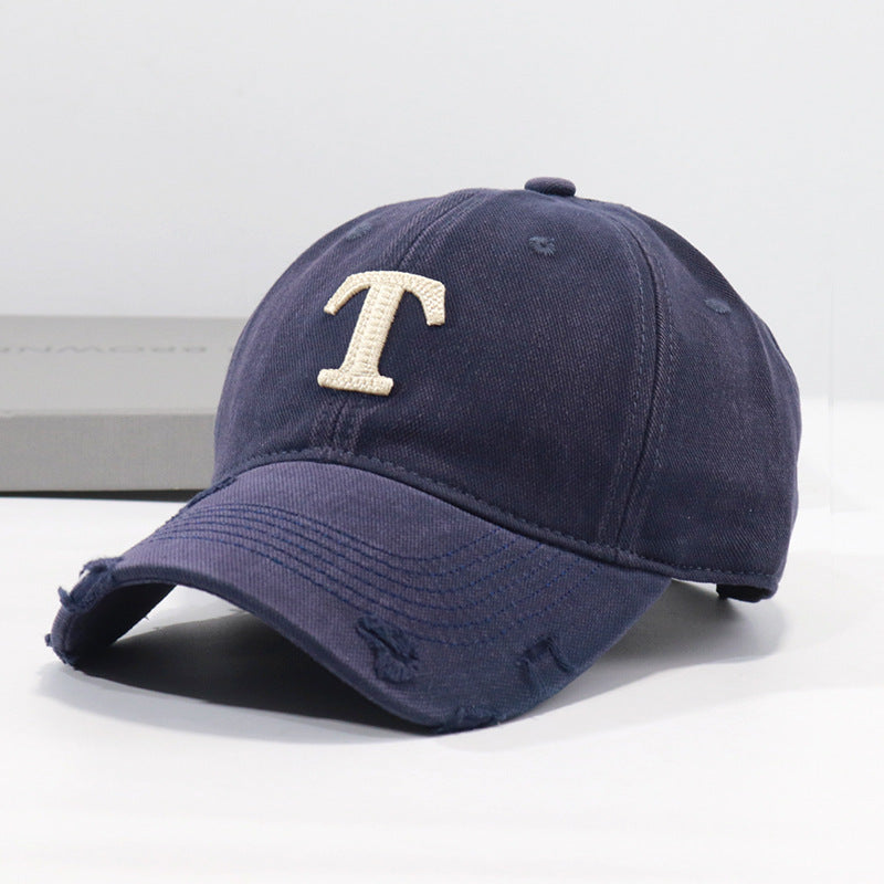 Men's Distressed Denim Cap Stornfield