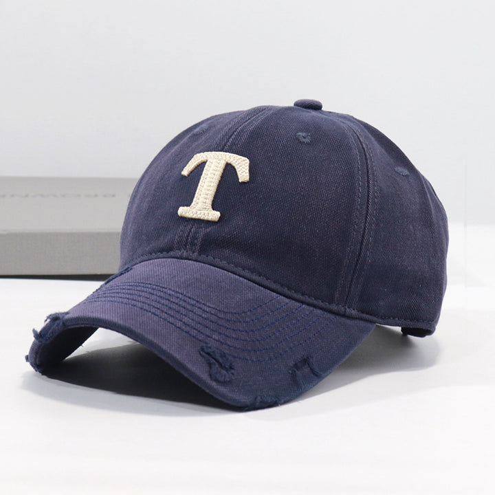 Men's Distressed Denim Cap Stornfield