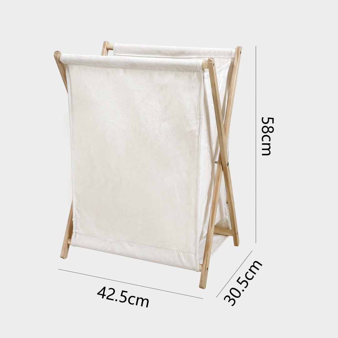 Laundry basket with practical folding mechanism Stornfield