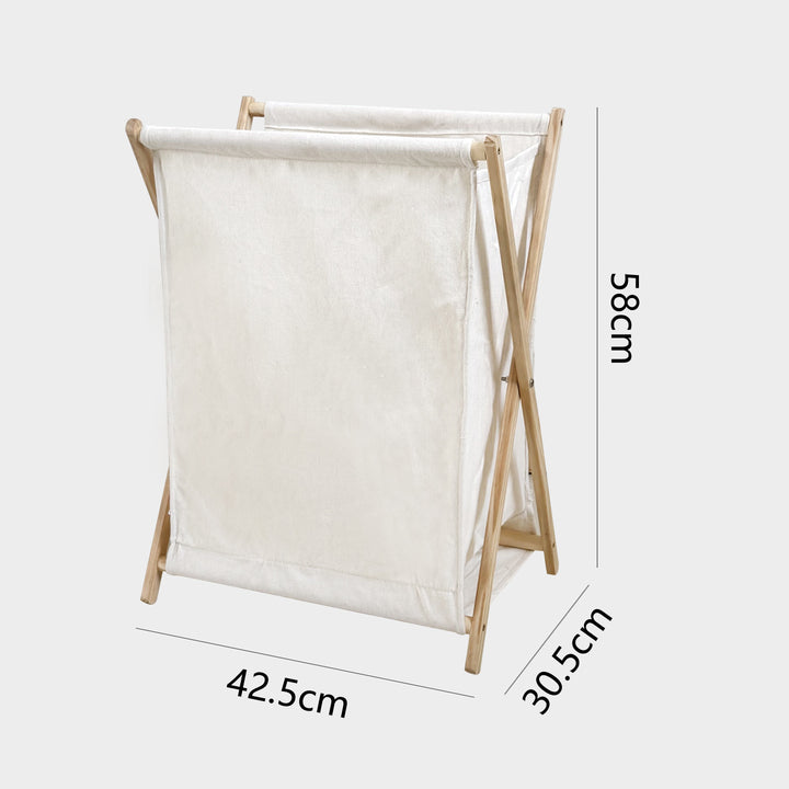 Laundry basket with practical folding mechanism Stornfield