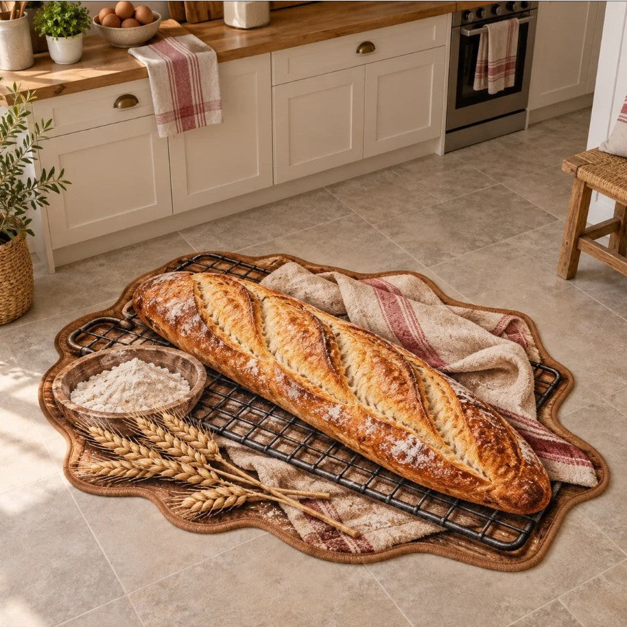 Highland Cattle-Themed Area Rug
