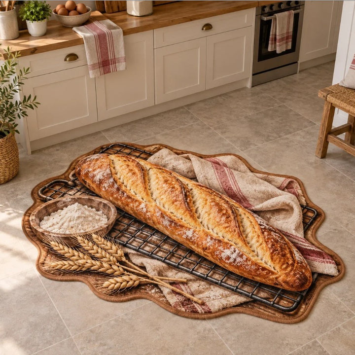 Highland Cattle-Themed Area Rug