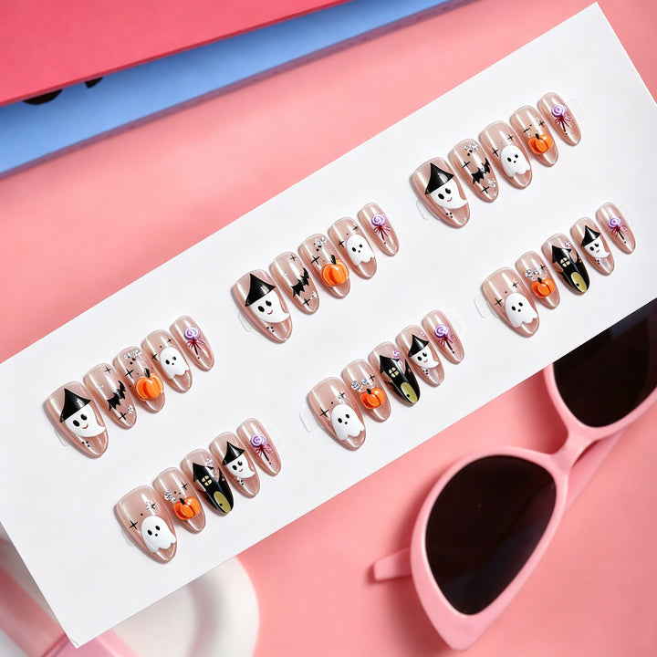 Creative Halloween Art Nail Set Stornfield