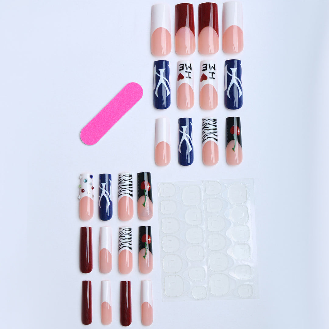 Artificial nails with creative designs Stornfield