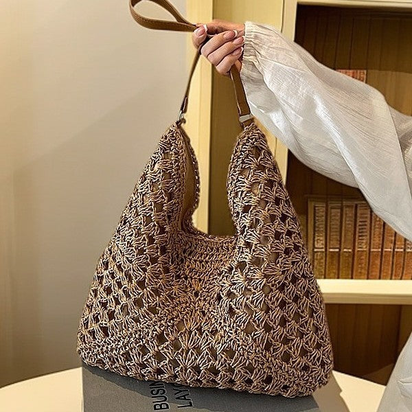 Macrame Shoulder Bag in Modern Design Stornfield