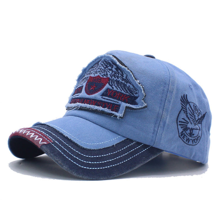 Men's Distressed Denim Cap Stornfield