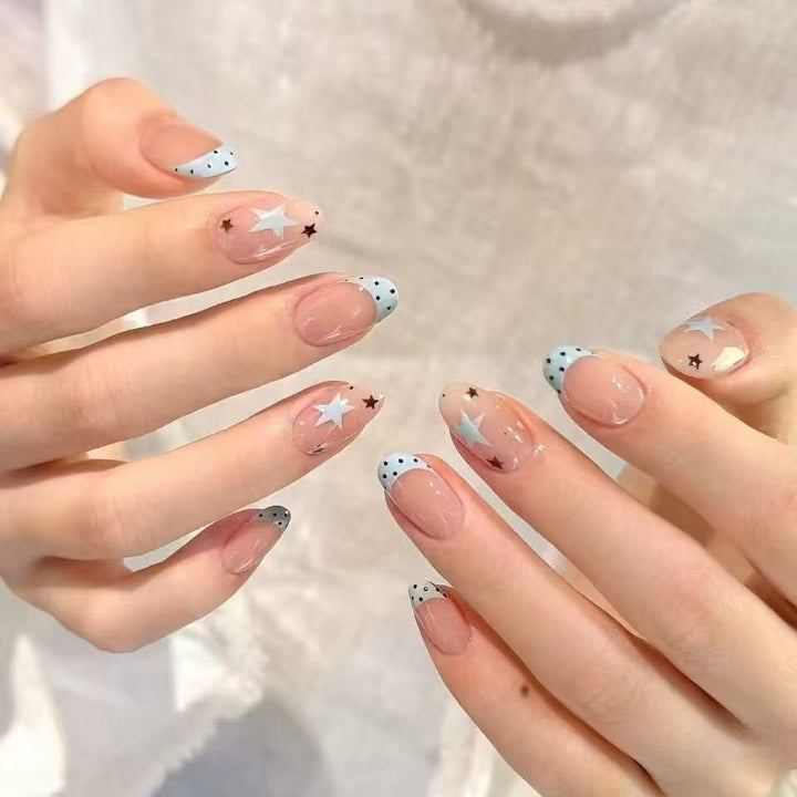 Artistic Press-On Nail Wraps Stornfield