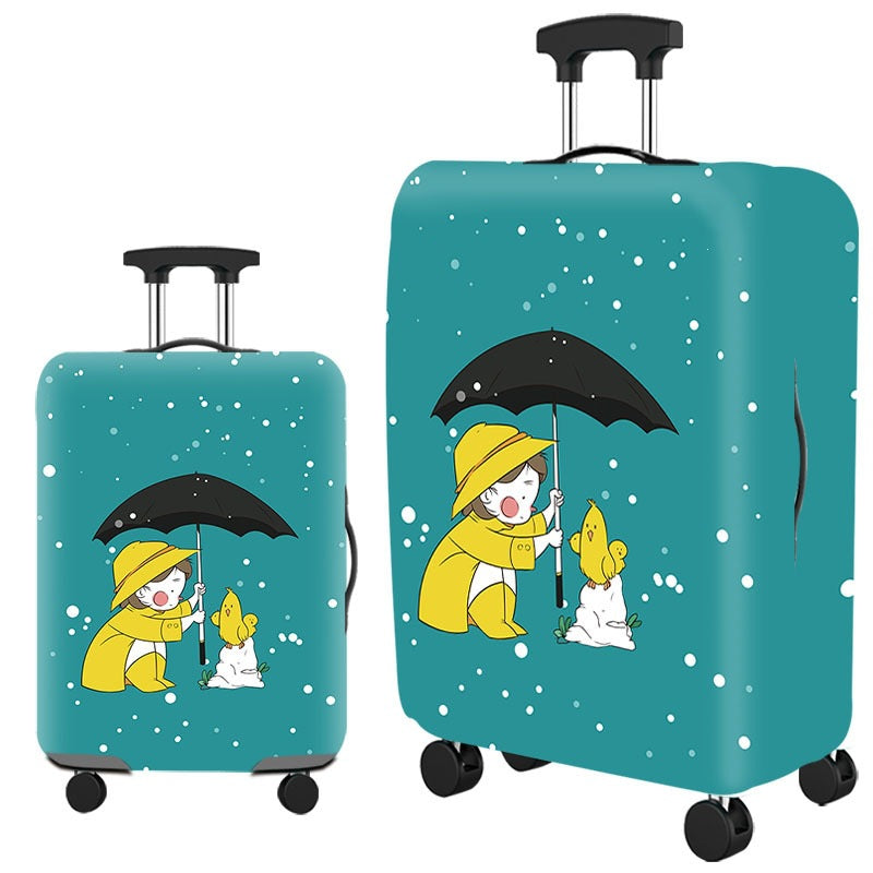 Whimsical Hedgehog Design Hard Shell Luggage Stornfield