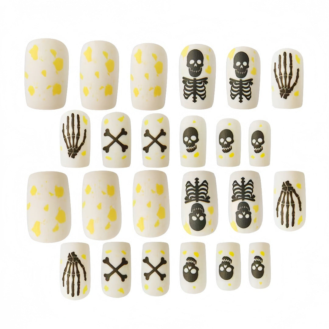 Creative Skeleton Nail Art Design Stornfield