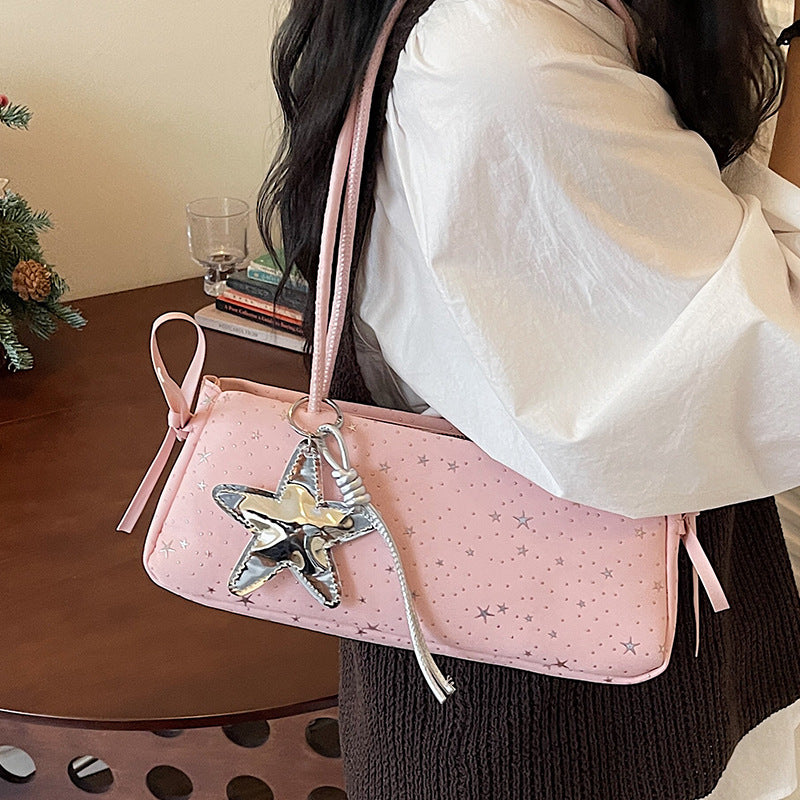 Star-Embellished Handbag