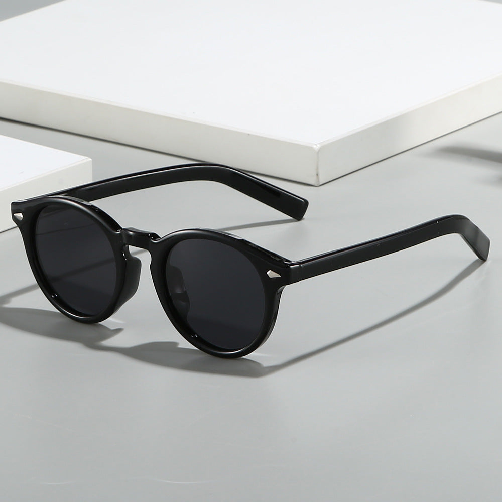Women's fashionable sunglasses with transparent frame and yellow lenses Stornfield