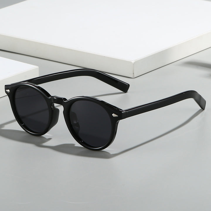 Women's fashionable sunglasses with transparent frame and yellow lenses Stornfield