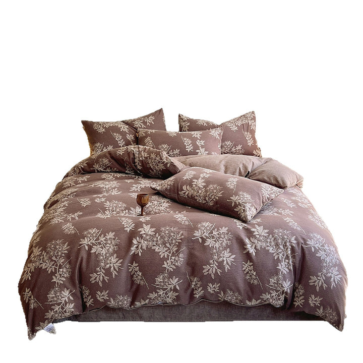 Floral Patterned Duvet Cover Set 1792801681