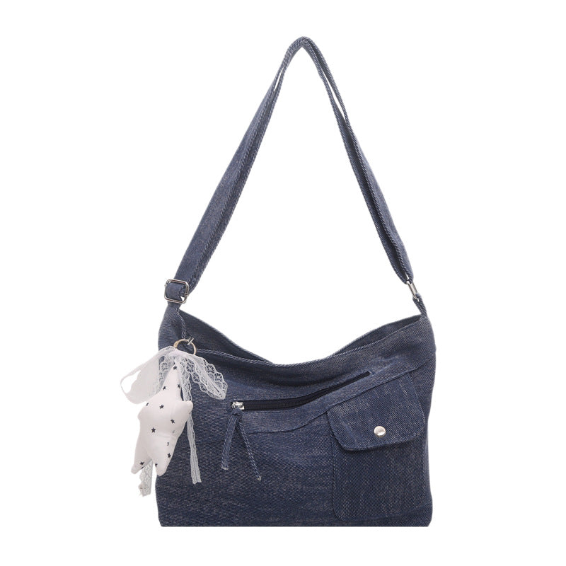 Casual Fabric Shoulder Bag