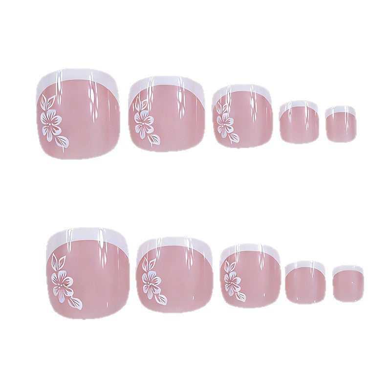 Floral Decorative Gel Toenail Art Stornfield