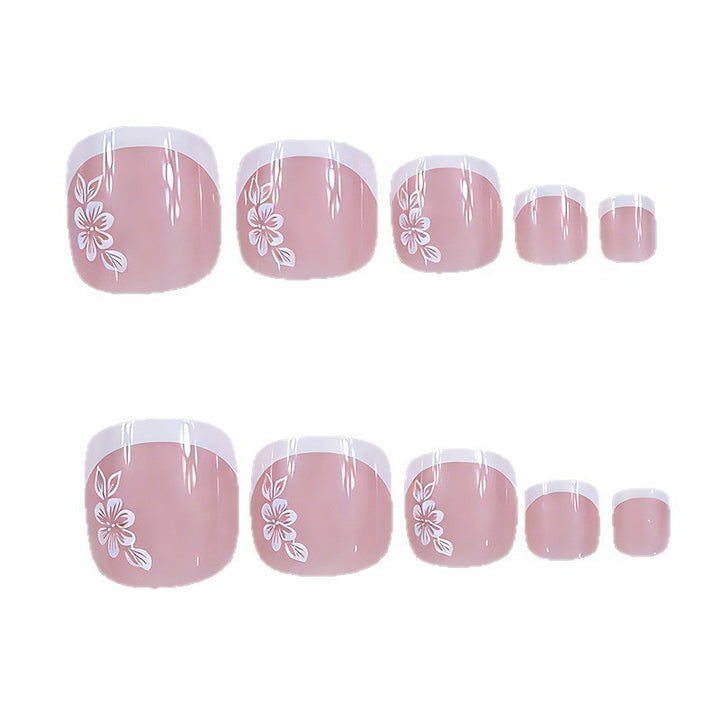 Floral Decorative Gel Toenail Art Stornfield