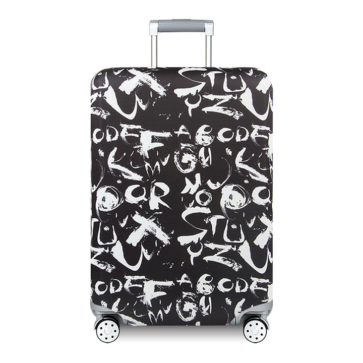 Women's Hard Shell Suitcase with Exotic Plant Pattern Stornfield