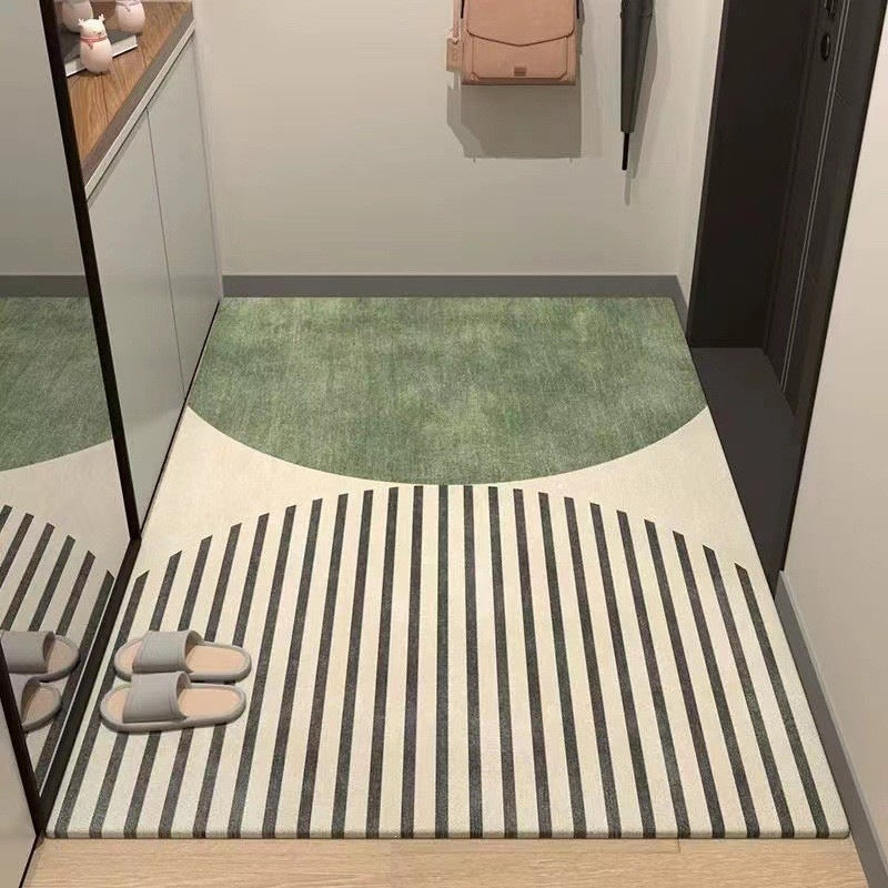 Abstract Shaped Floor Mat for Indoor Home Decor