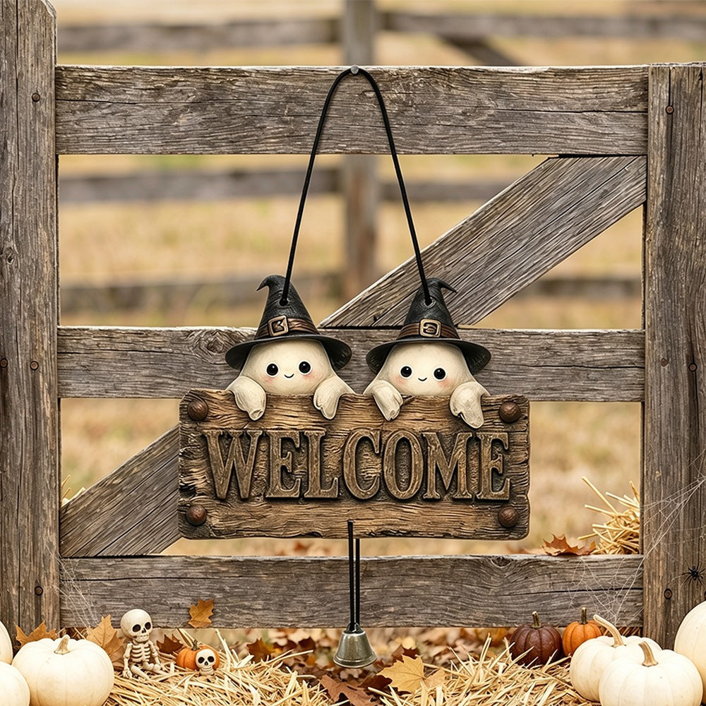Creepy Welcome Sign Decor Stornfield
