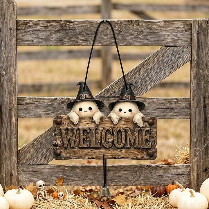 Creepy Welcome Sign Decor Stornfield