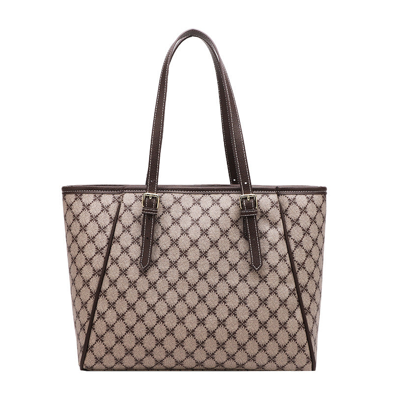 Stylish Geometric Print Tote Bag