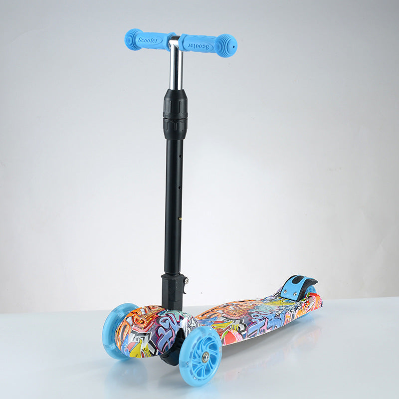 Kid-Friendly Foldable Kick Scooter Stornfield