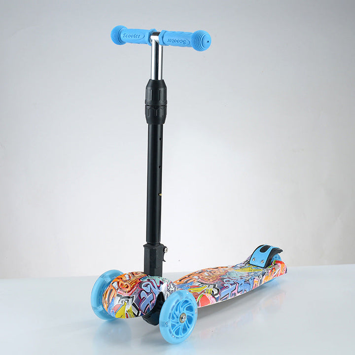 Kid-Friendly Foldable Kick Scooter Stornfield