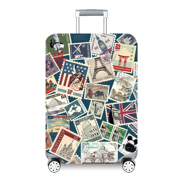 Women's Travel Suitcase with Colorful Floral Design Stornfield