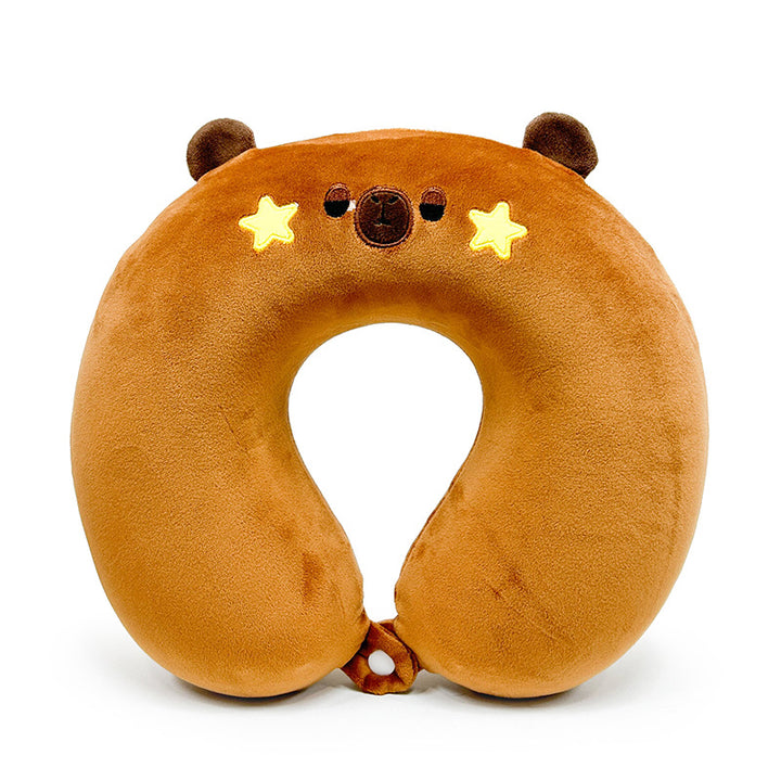 Women Neck Support Pillow with Artistic Animal Design Stornfield