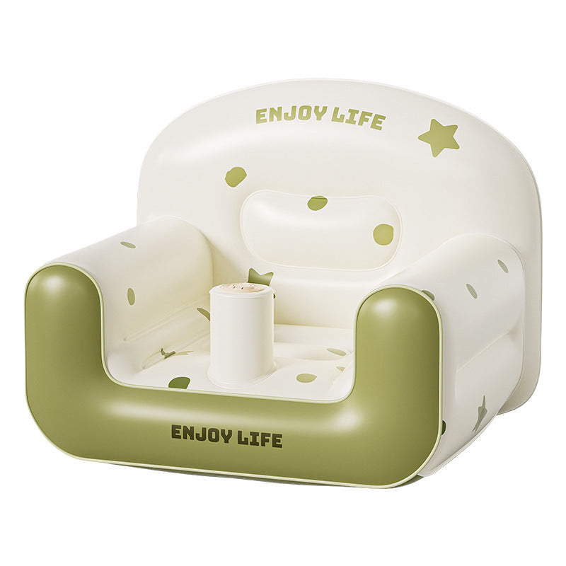Ladies Inflatable Comfort Seat with Cup Holder Stornfield